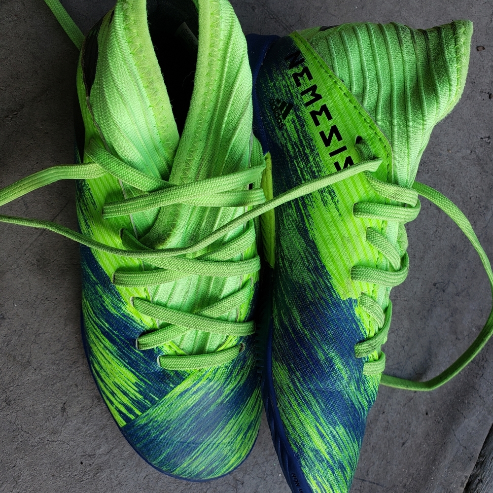 Adidas Nemesis indoor soccer cleats
